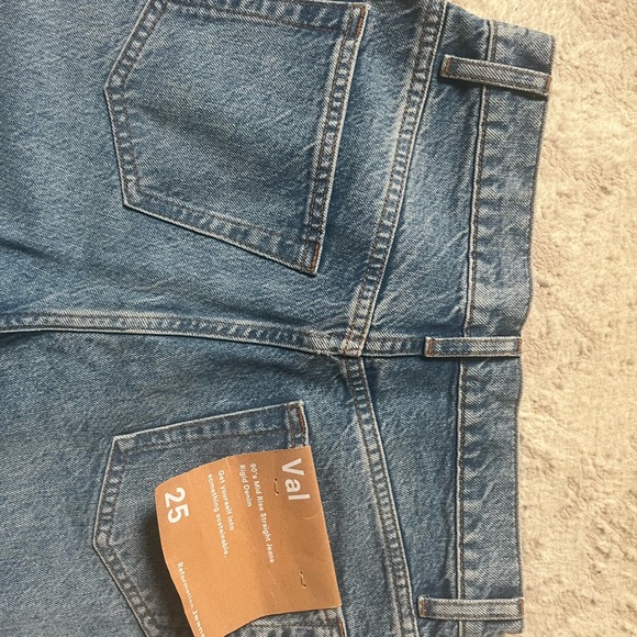 Reformation Blue Denim Jeans NWT - Picture 6 of 8
